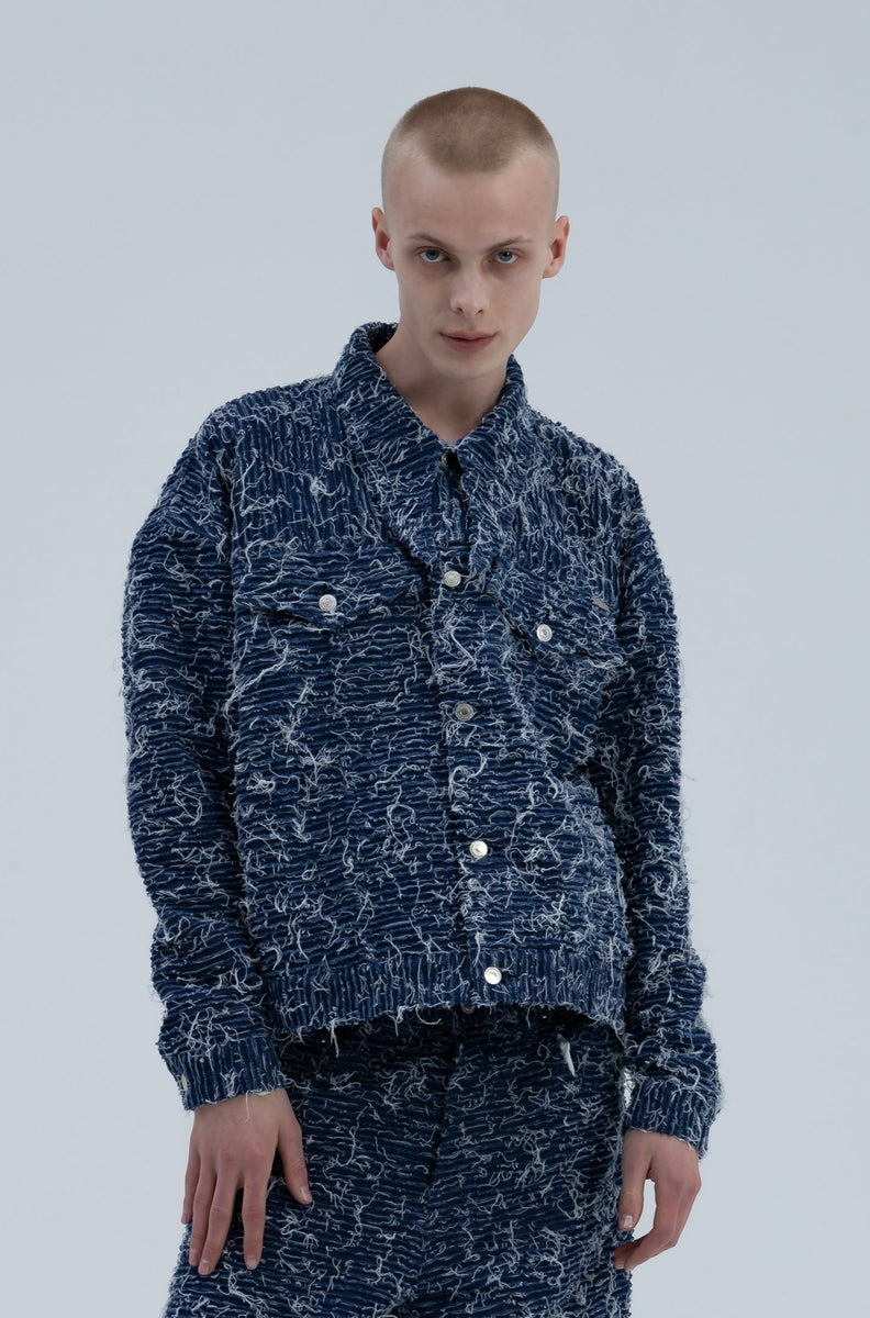 Bonding Opal Denim Jacket – MIKAGE SHIN