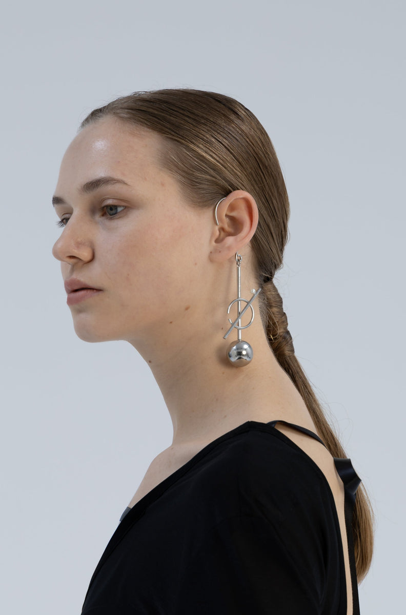 ◎reinheart◎ Plane sphere earcuff Designer fashion, Seoul-fully created | W Concept