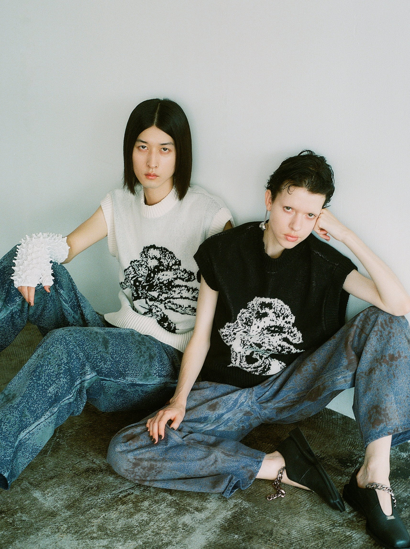 Bonsai Knit Vest|MIKAGE SHIN Bonsai Knit Vest|MIKAGE SHIN