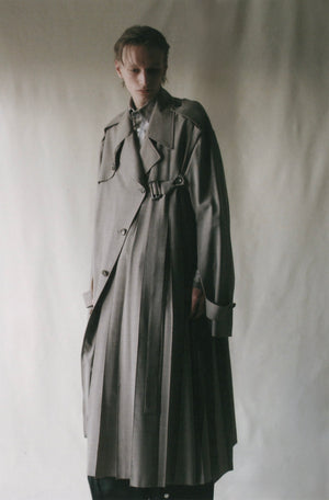 Pleat Coat