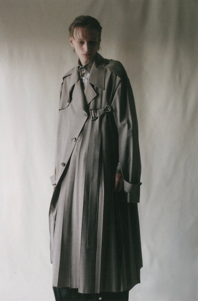 Pleat Coat