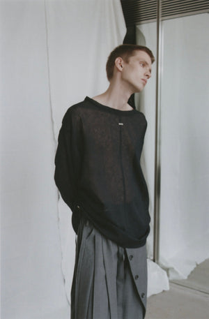 【26SS予約商品】“Kasumi” Sheer Tops