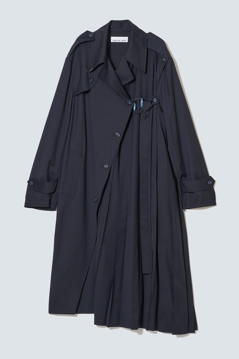 Pleat Coat