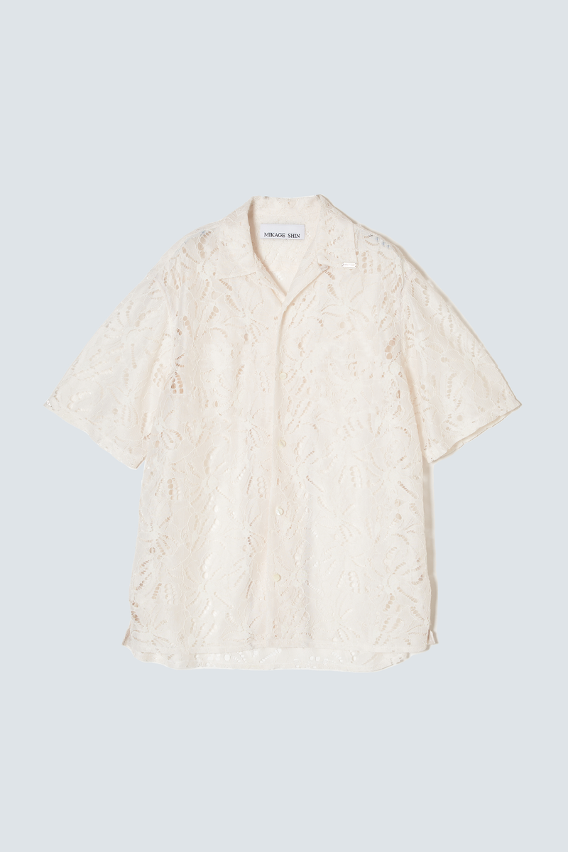Pearl Button Lace Shirt