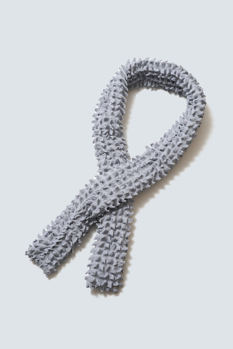 【予約商品】Versatile Spiky Embroidery Knit Long Muffler