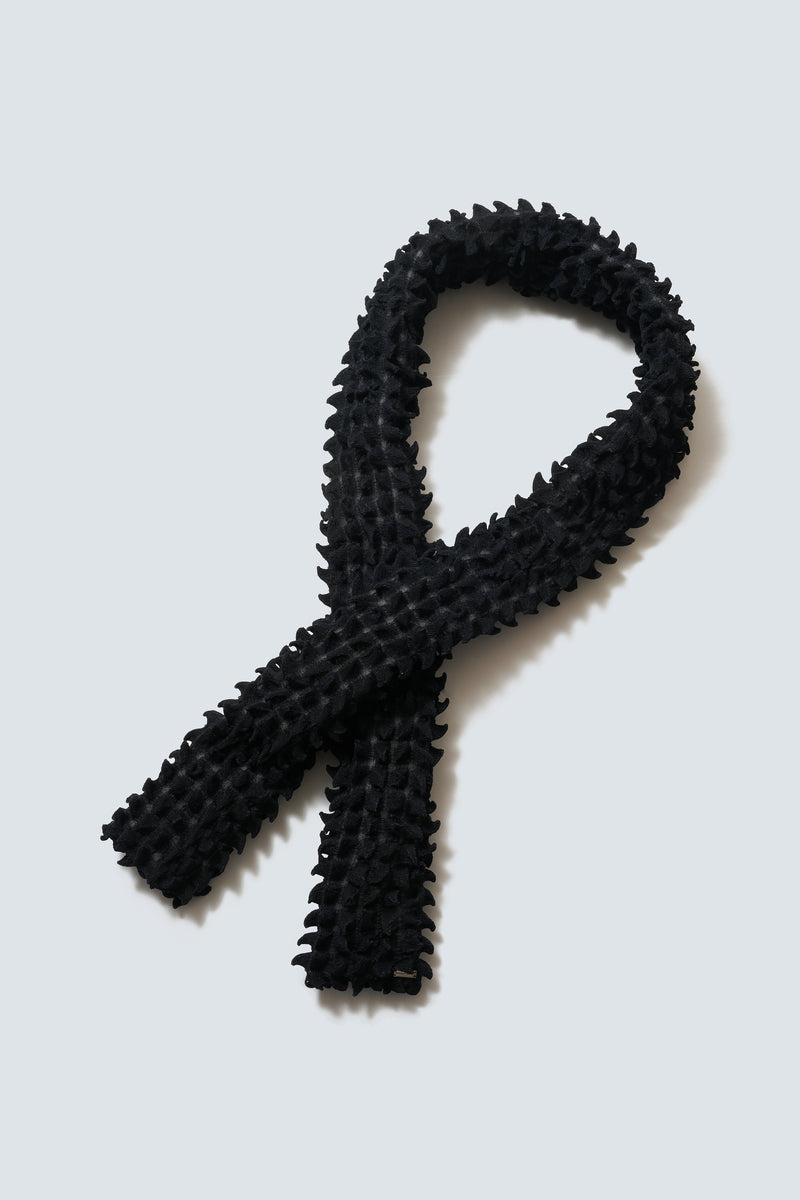 【予約商品】Versatile Spiky Embroidery Knit Long Muffler