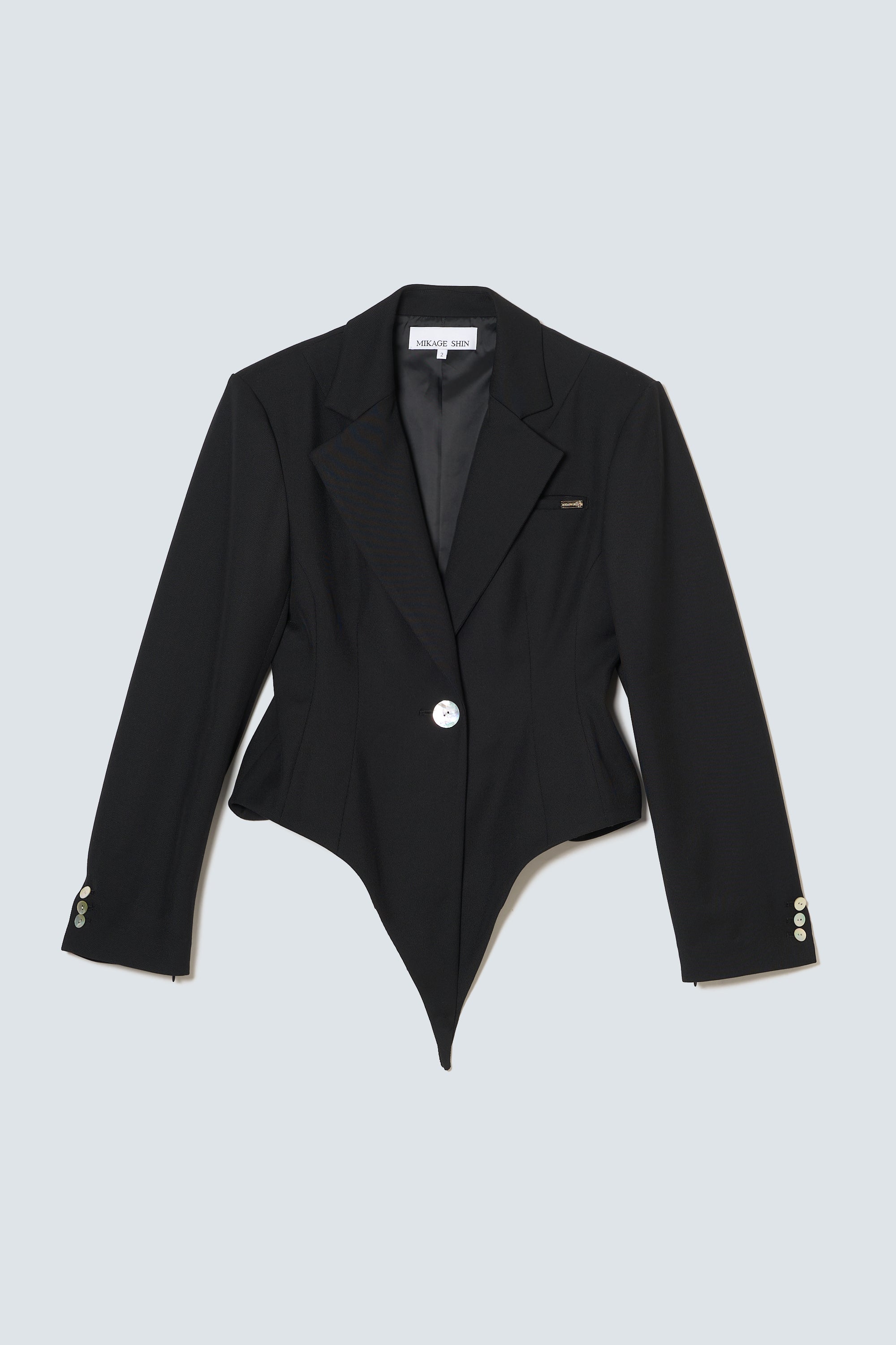 ジャケット・アウター MIKAGE SHIN coat 26SS予約商品】Bias Cut Short Duffle Coat – MIKAGE SHIN