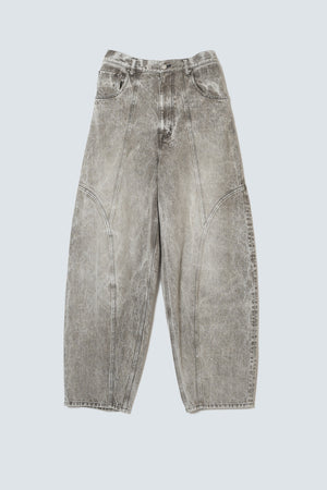 【予約商品】3D Cutting Chemical Washed Denim Pants