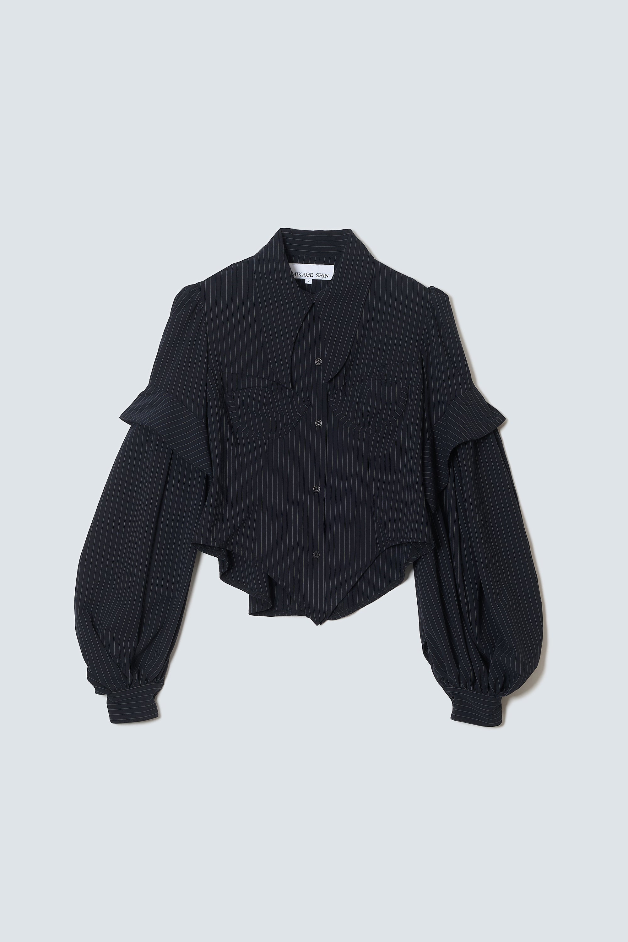 つみき　新品 MIKAGE SHIN オーバーシャツ サイズ2 shirts – MIKAGE SHIN