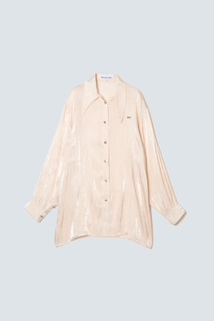 【予約商品】Aqua Textured Sheer Shirt