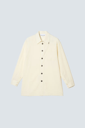 【予約商品】Coin Button Wool Shirt
