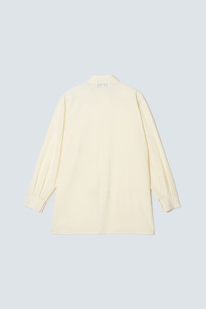 【予約商品】Coin Button Wool Shirt
