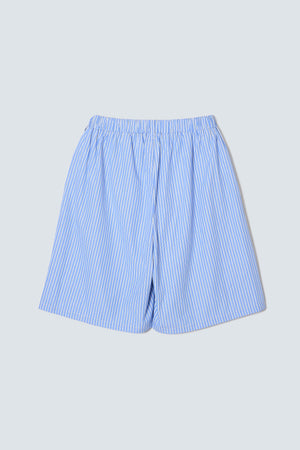 【予約商品】Stripe Cotton Shorts/ For Rose Button Stripe Cotton Shirt