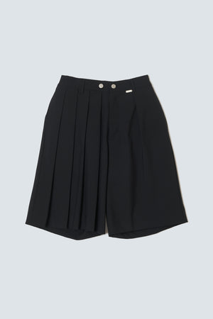 【予約商品】Pleats Docking Shorts