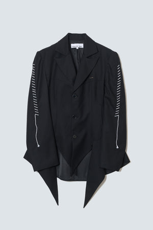 【予約商品】Peaked Flare Layered  Jacket