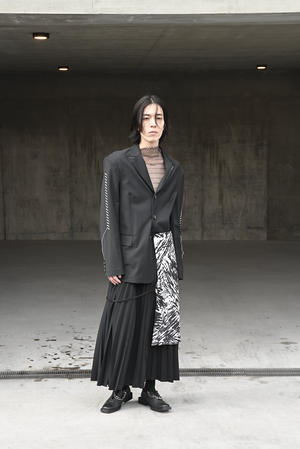 【予約商品】Pleats Layering Skirt