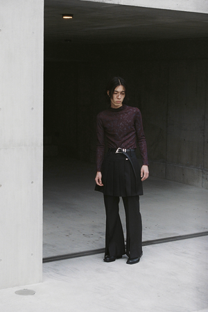 【予約商品】Pleats Mini Skirt