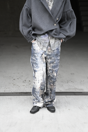 Urban Rusts Sabi Denim Pants (Navy, Green)