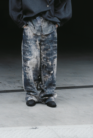 Urban Rusts Sabi Denim Pants (Navy, Green)