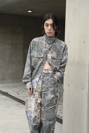 【予約商品】Urban Rusts Sabi Denim Shirt (Navy, Green)