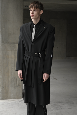 【予約商品】Pleats Belt Power Coat