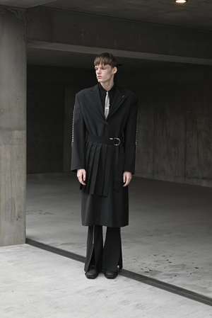 【予約商品】Pleats Belt Power Coat