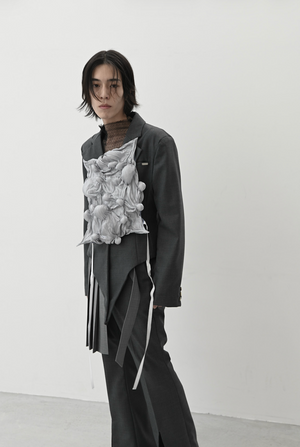 【予約商品】Versatile Spiky Shibori Bustier