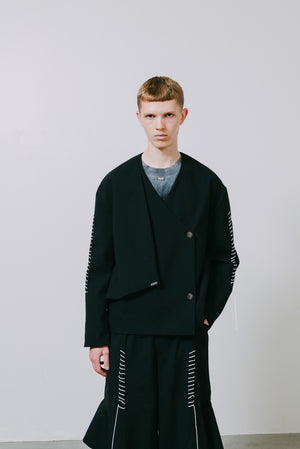 【予約商品】Coin Button Façade Jacket