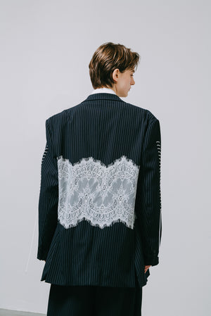【予約商品】Lace Docking Double Jacket