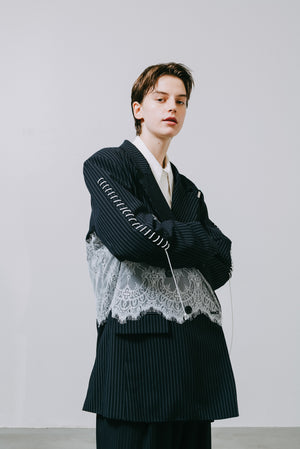 【予約商品】Lace Docking Double Jacket