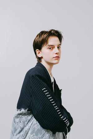 【予約商品】Lace Docking Double Jacket