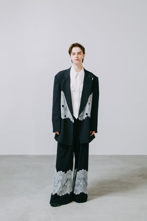 【予約商品】Lace Docking Double Jacket