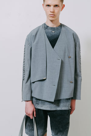 【予約商品】Coin Button Façade Jacket