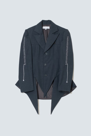 【予約商品】Peaked Flare Layered  Jacket