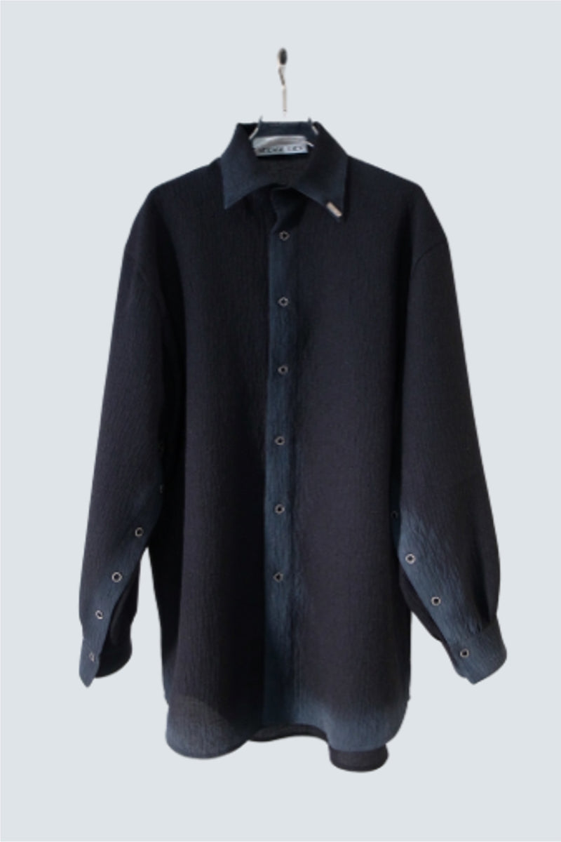 【予約商品】Shadow Textured Sheer Shirt