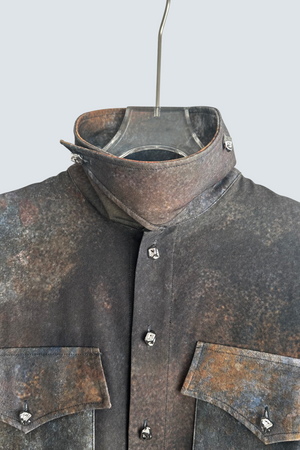 【予約商品】Urban Rusts Sabi Denim Shirt (Blue, Orange)