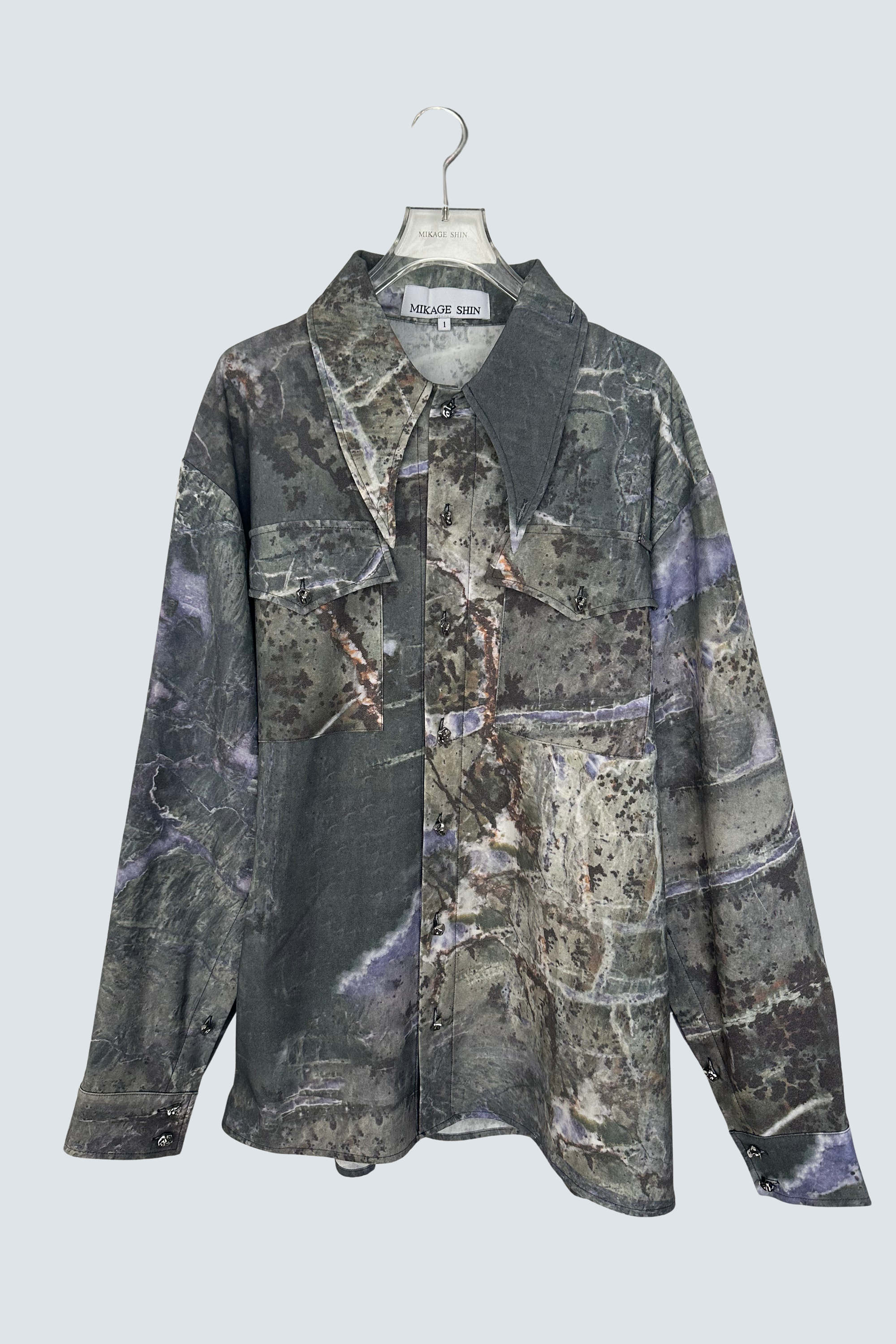つみき　新品 MIKAGE SHIN オーバーシャツ サイズ2 Shirts/Tops – MIKAGE SHIN