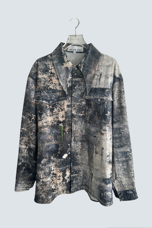 【予約商品】Urban Rusts Sabi Denim Shirt (Navy, Green)