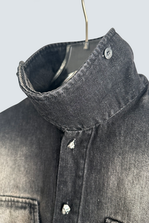 【予約商品】Oil Washed Denim Shirt