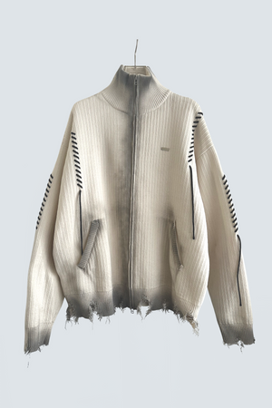 【予約商品】Shadow Effected Knit Jacket