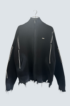 【予約商品】Shadow Effected Knit Jacket