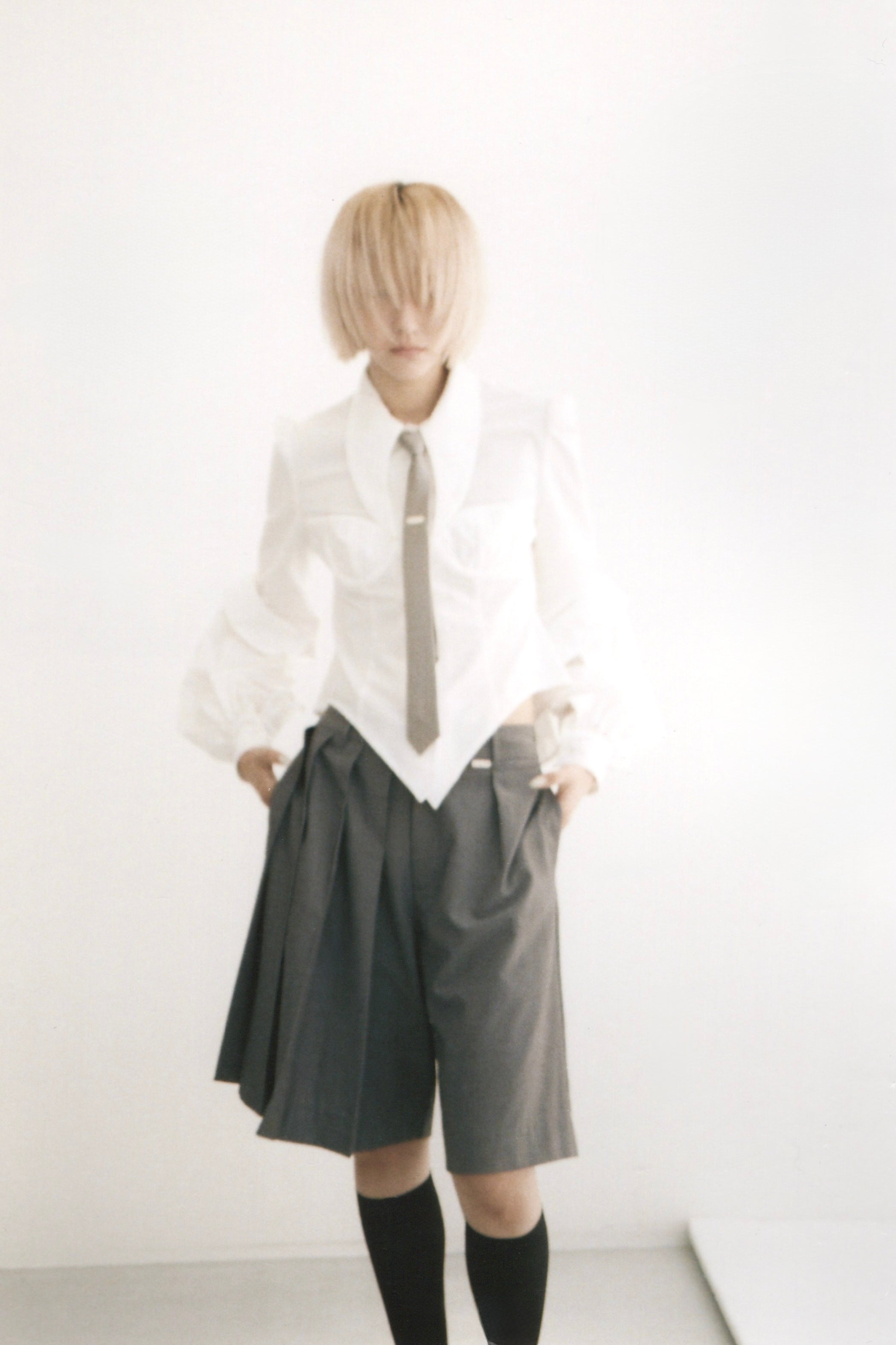 美品】MIKAGE SHIN チェーンデザイン レザースリッポン 27.5