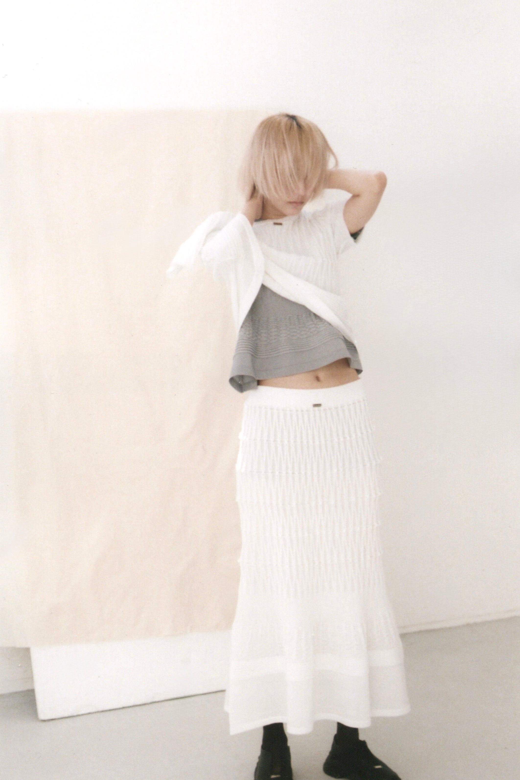 スカート MIKAGE SHIN Pleats Belt Pleat Belt Skirt｜MIKAGE SHIN