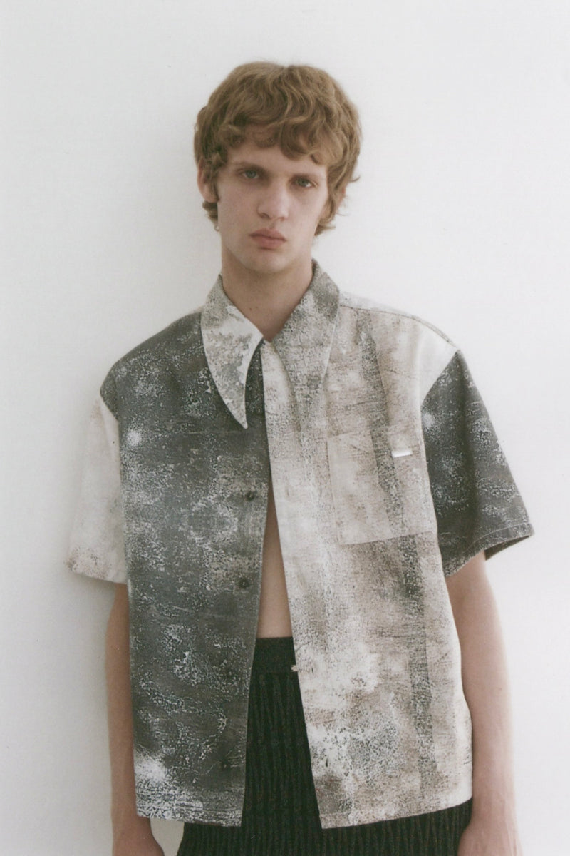 【26SS予約商品】 “Sabi” Denim Short Sleeve Shirt