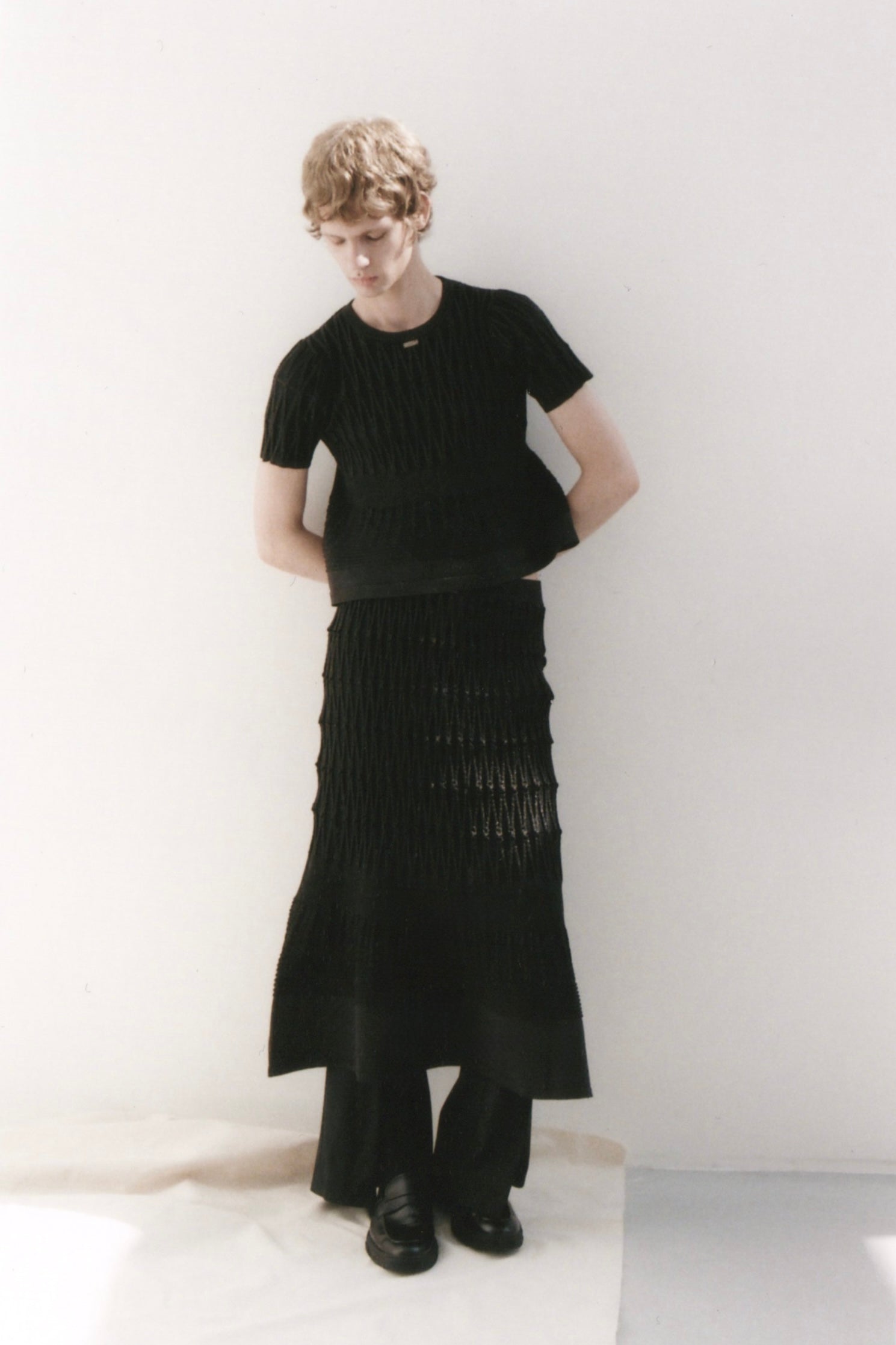 スカート MIKAGE SHIN Pleats Belt Pleat Belt Skirt｜MIKAGE SHIN
