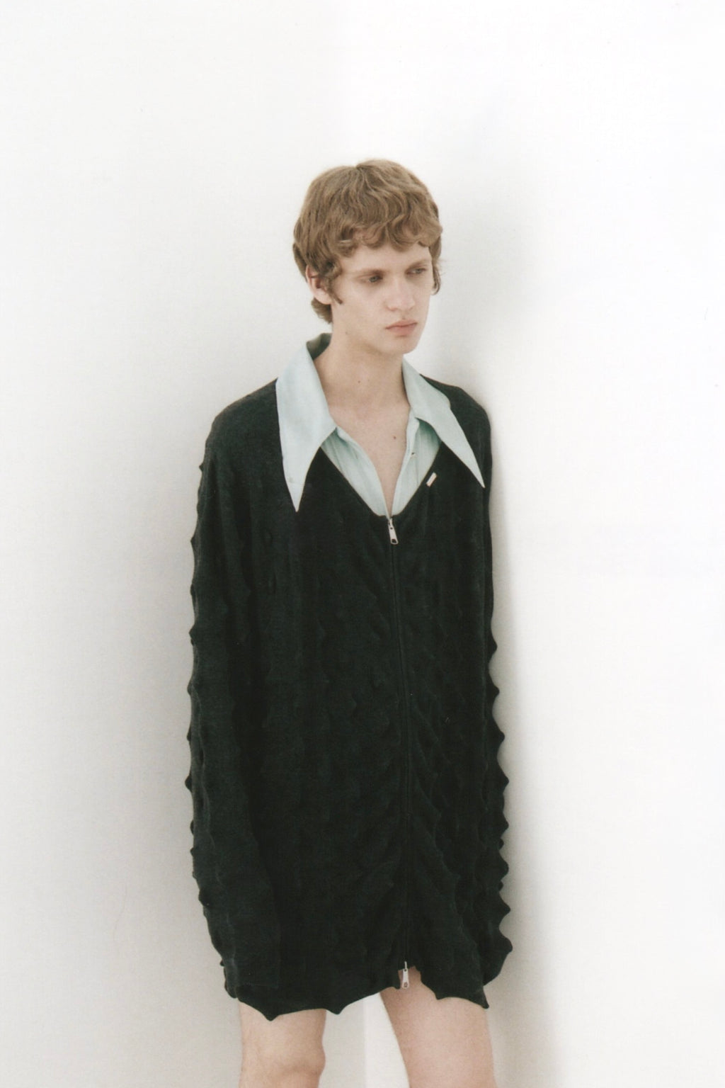 【26SS予約商品】Spiky 2Way Knit Cardigan