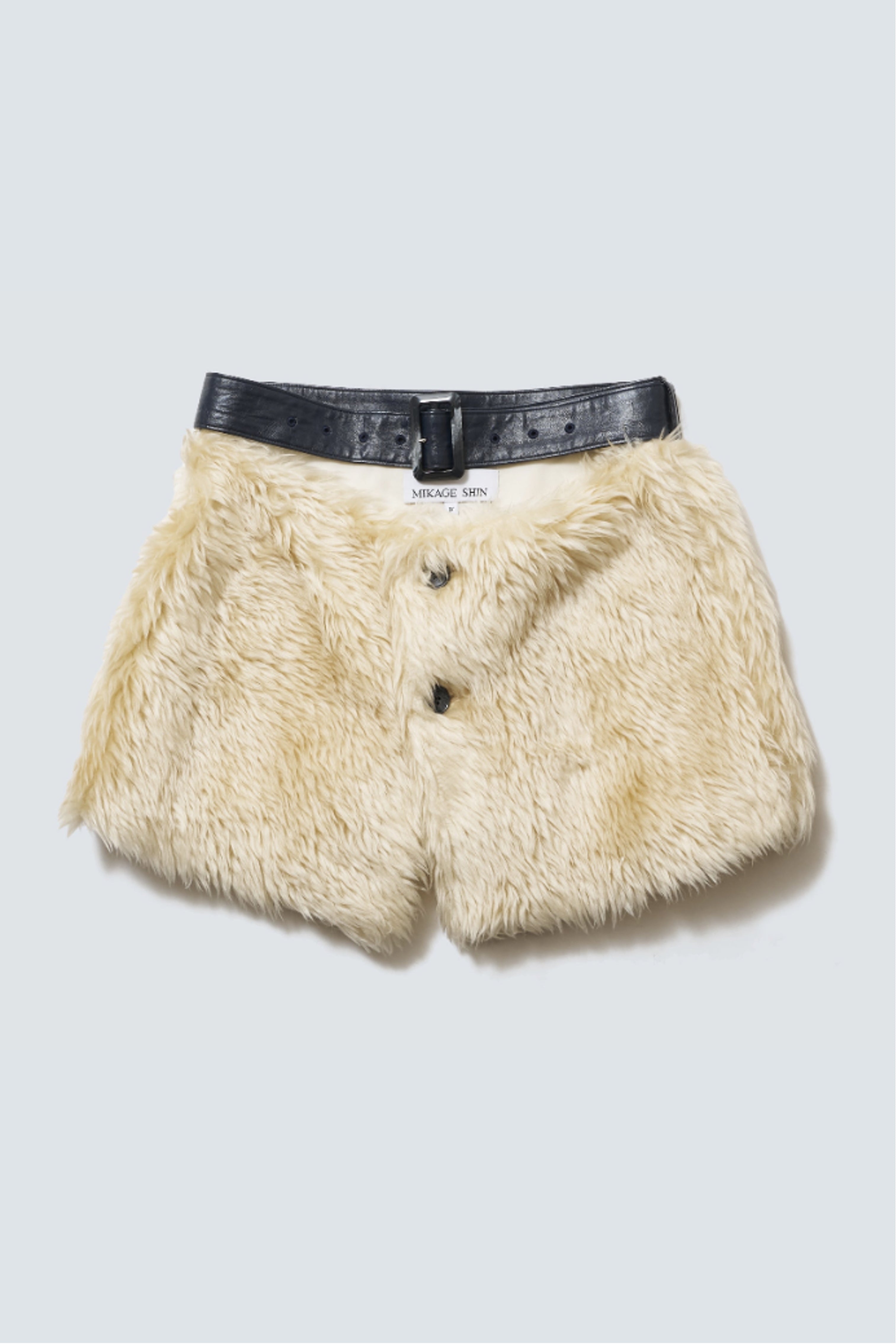 Fur Layering Belt Skirt – MIKAGE SHIN