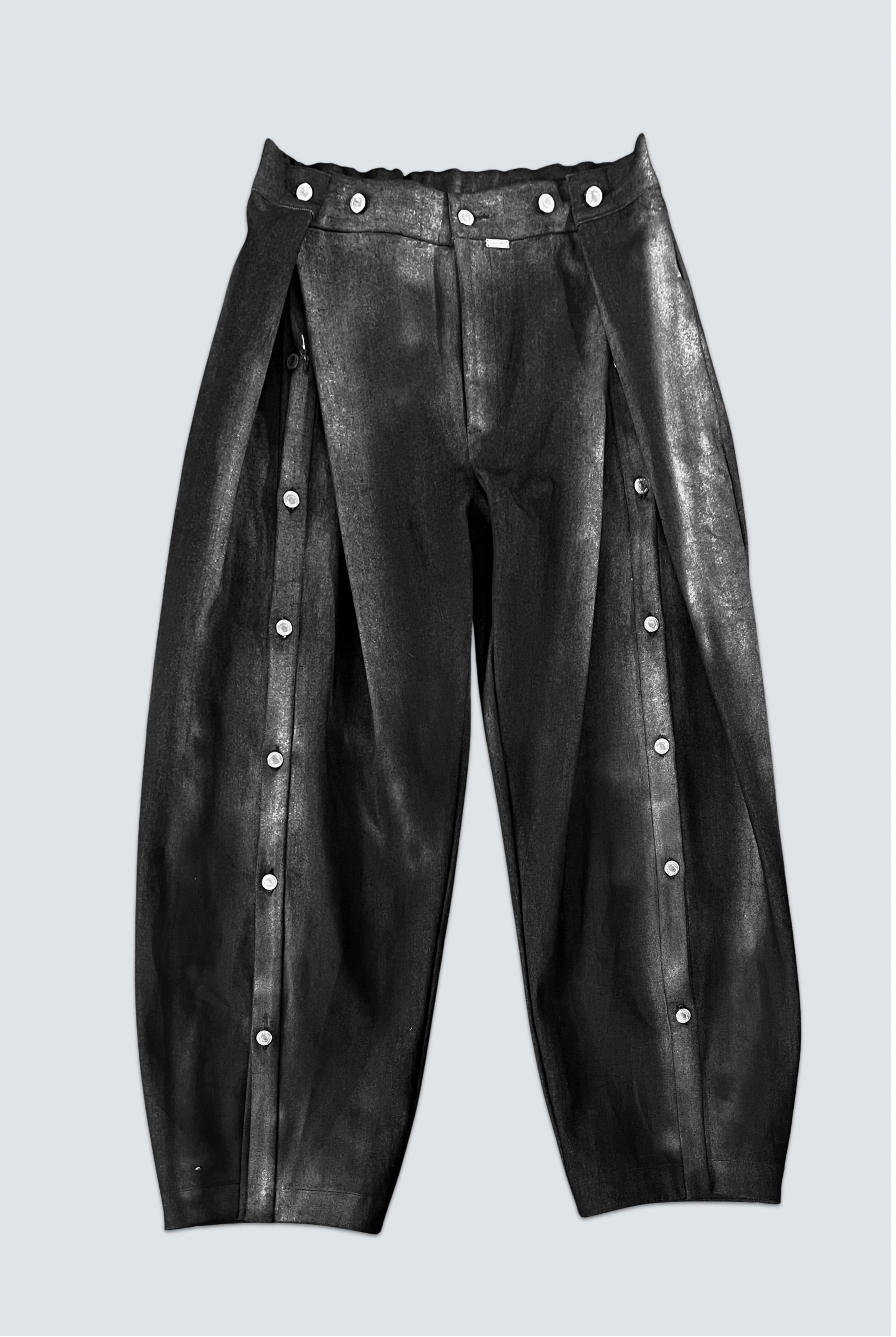 mikageshin ミカゲシン　Wide Tuck Denim Pants mikageshin ミカゲシン Wide Tuck Denim Pants Bottoms – MIKAGE SHIN