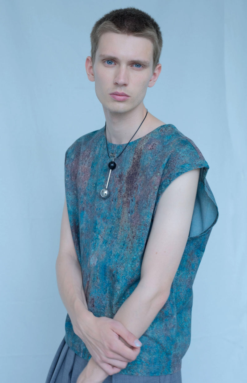 【予約商品】“Sabi” Denim Tank Top