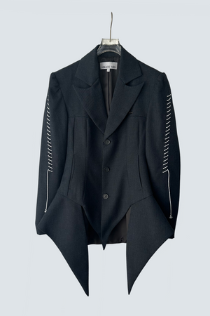 【予約商品】Peaked Flare Layered  Jacket